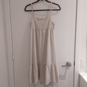 Uniqlo Babydoll Ruffle Tiered Dress